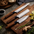 Juego de cuchillos de cocina japoneses