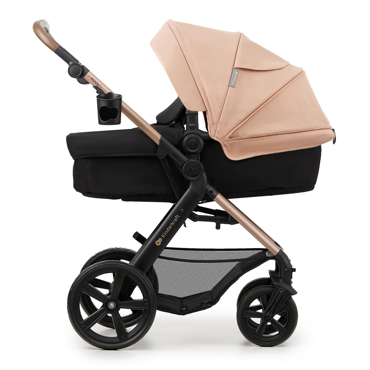 Cochecito multifuncional 4 en 1 Moov 2 beige