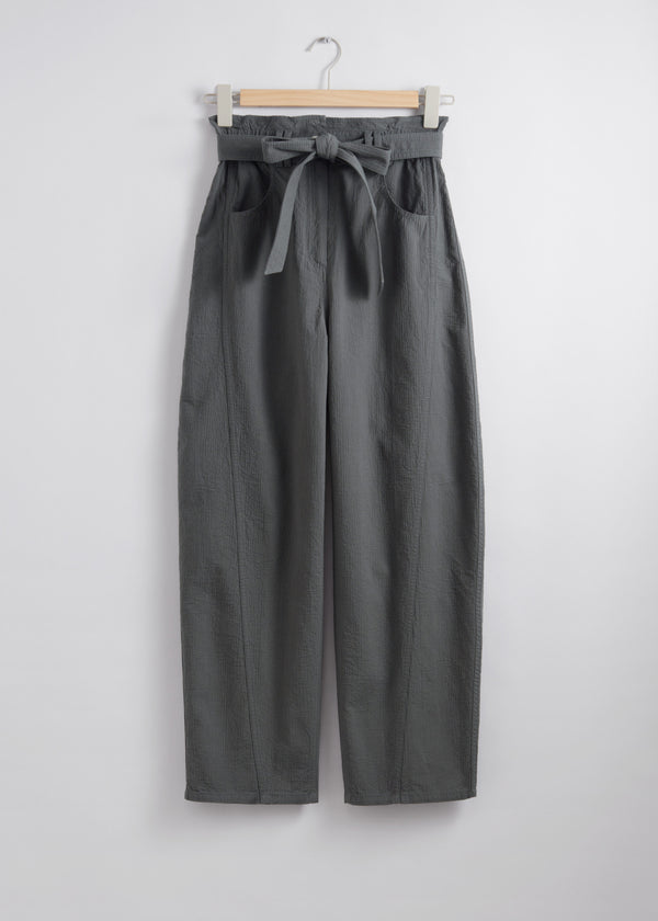 Trousers Pa Henny Trousers - Gray - Women