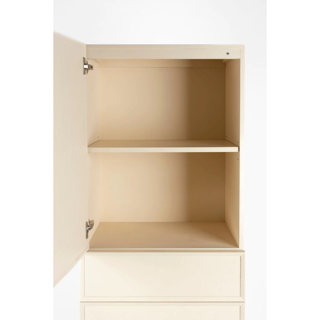 June 1 Puerta 3 Cajones - Armario - Roble macizo - Beige