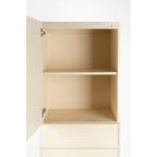 June 1 Puerta 3 Cajones - Armario - Roble macizo - Beige
