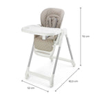 Tulo Beige 3-in-1 High Chair