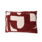 Olica - Cojín - Rojo - Algodón Oeko-Tex®
