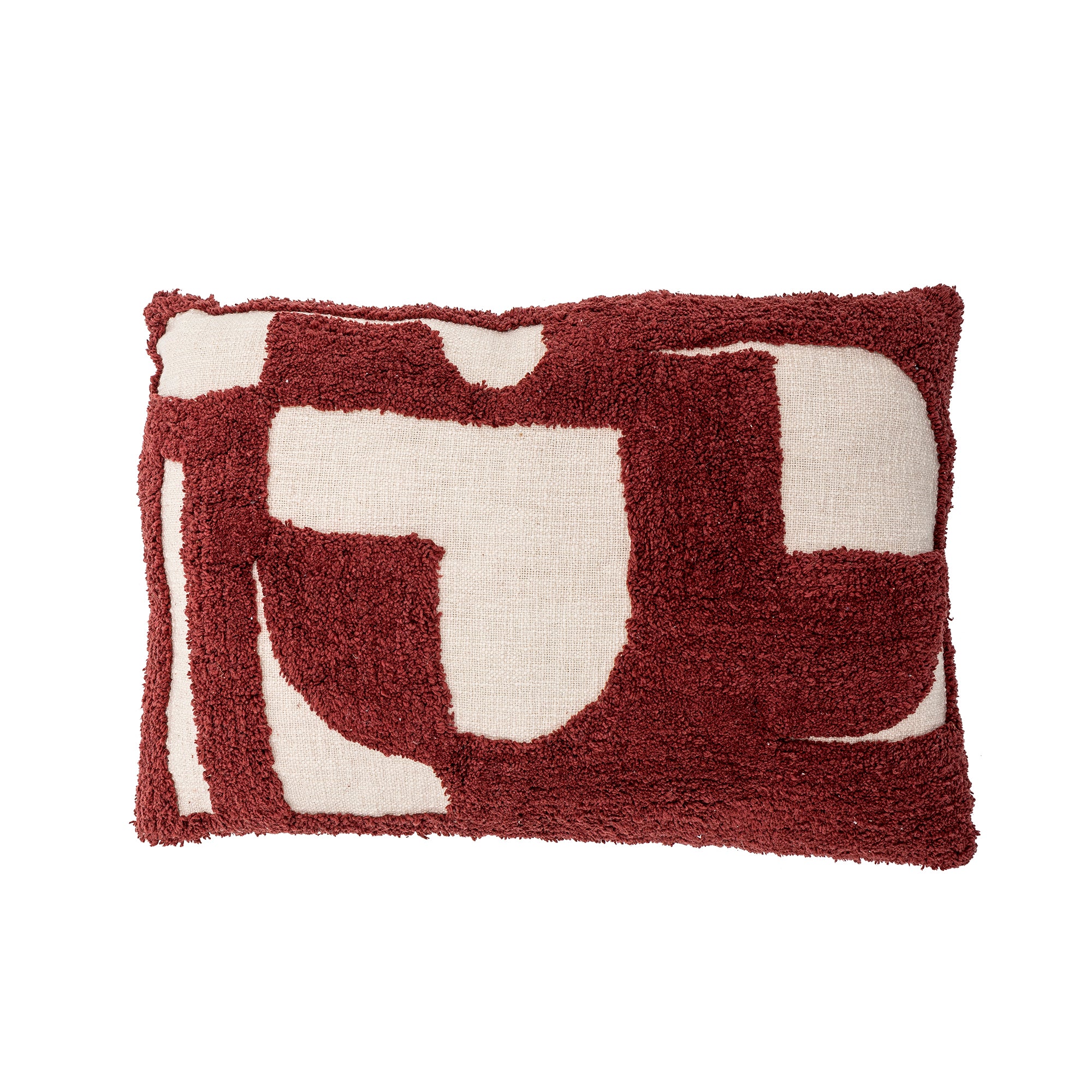 Olica - Cojín - Rojo - Algodón Oeko-Tex®