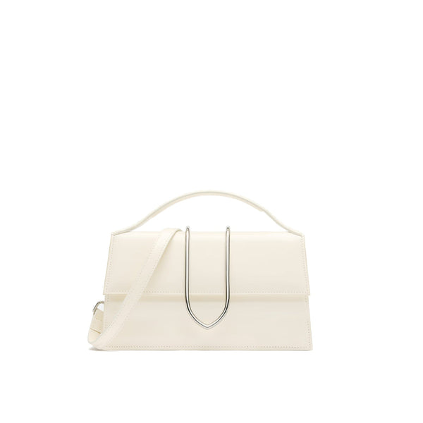 Jacquemus - Bolso de hombro Le Grand Bambino - Mujeres - Crema