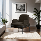 Fauteuil À Oreilles Aster - Anthracite