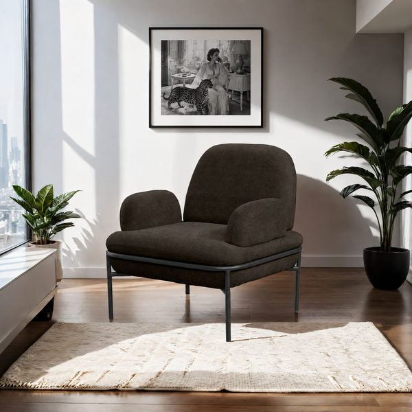 Fauteuil À Oreilles Aster - Anthracite