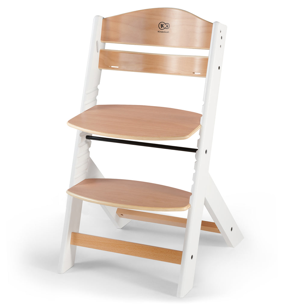 Chaise Haute Avec Coussin Enock Bois Blanc
