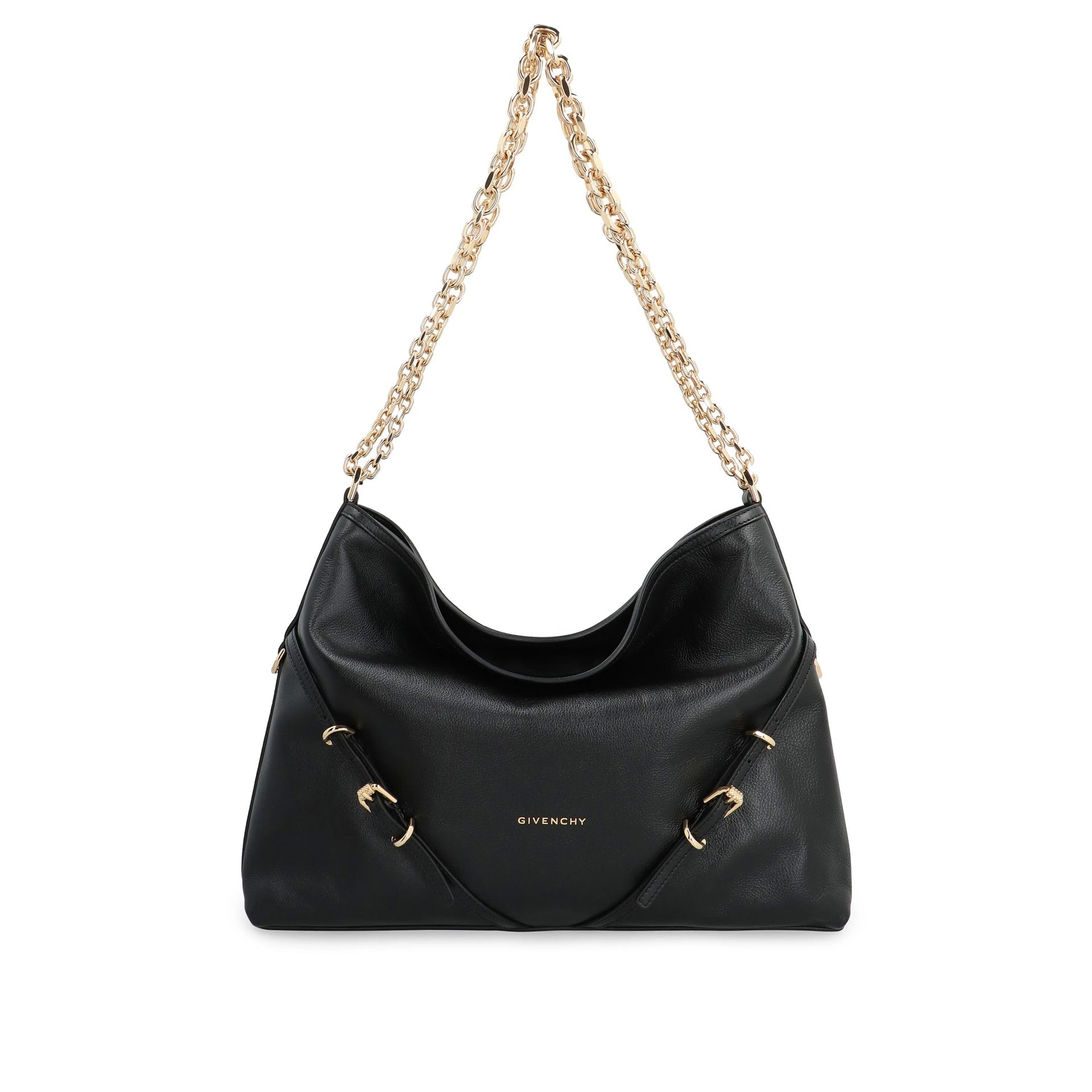 Givenchy - Medium Voyou Chain Shoulder Bag - Women - Black