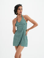 Vestido Daphne - Pine Vichy