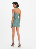 Vestido Daphne - Pine Vichy