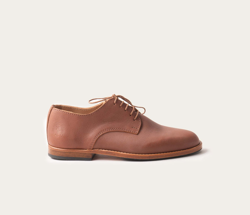 Derbies Dorian - Soepel Cognac - Dames
