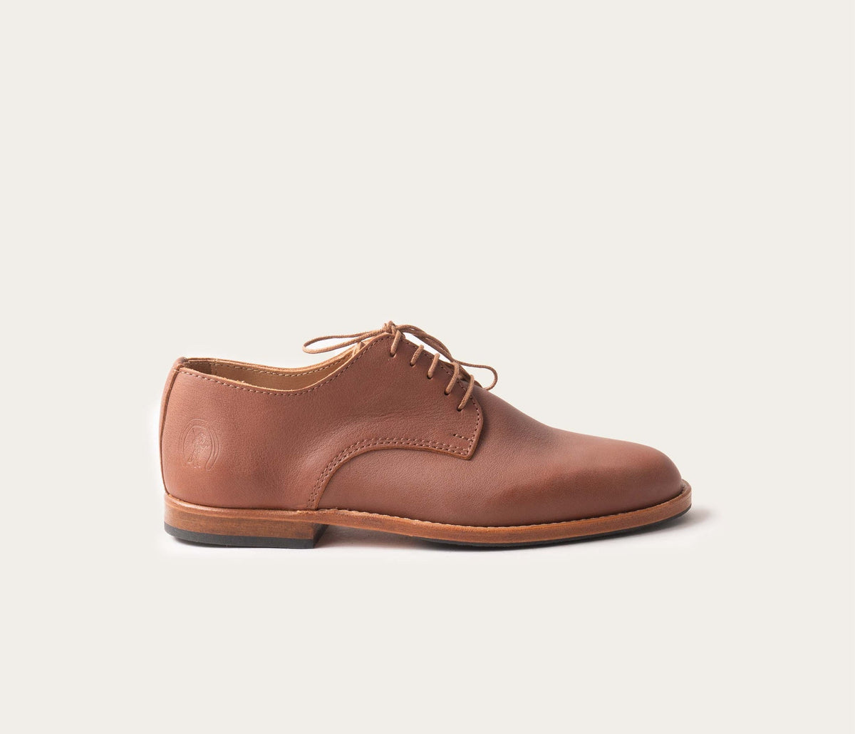Derbies Dorian - Soepel Cognac - Dames