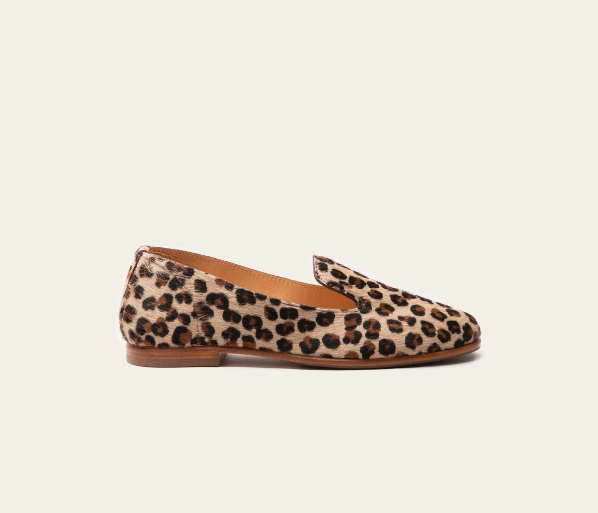 Mocassins Opale - Poils Léopard - Femme