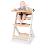 Chaise Haute Avec Coussin Enock Bois Blanc