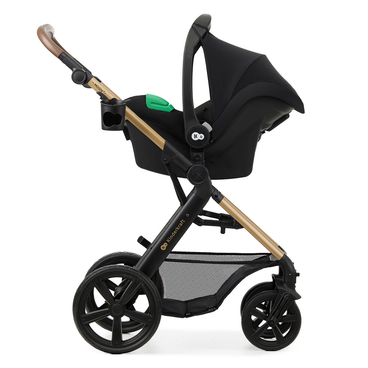 Passeggino multifunzionale 4 in 1 Moov 2 Nero
