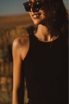Débardeur Agnès Noir