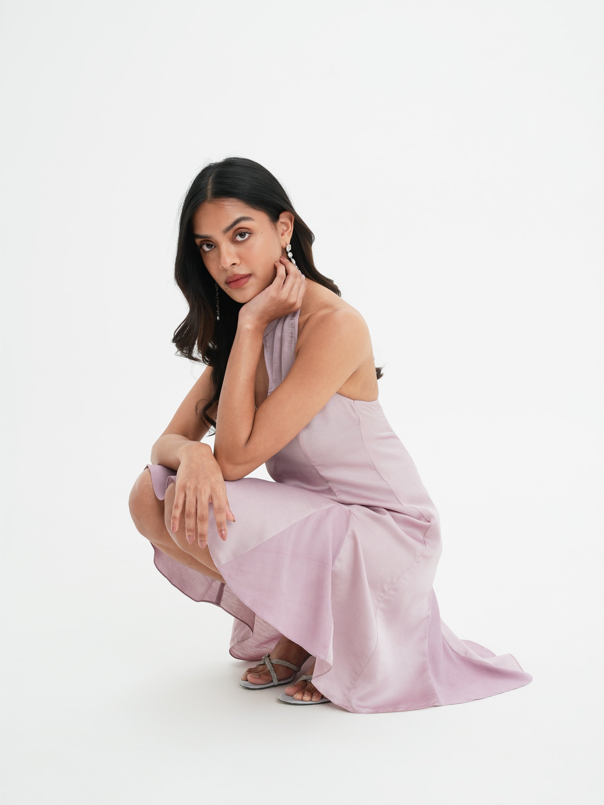 Vestido Delphine - Dusty Rose