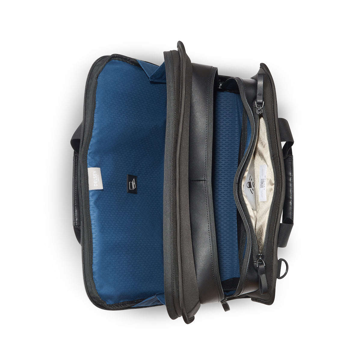 2-Compartment Briefcase - 14" Laptop Protection - Arche - Black