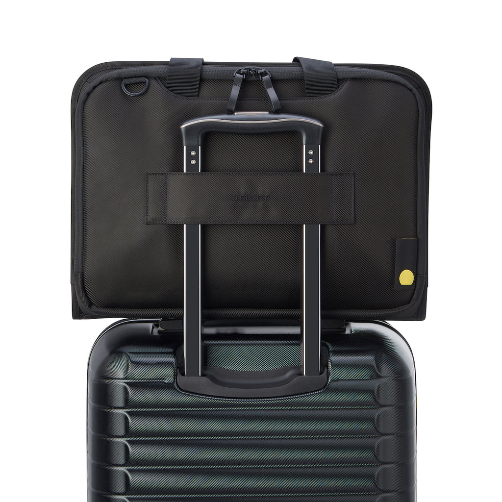 2-Compartment Briefcase - 14" Laptop Protection - Arche - Black