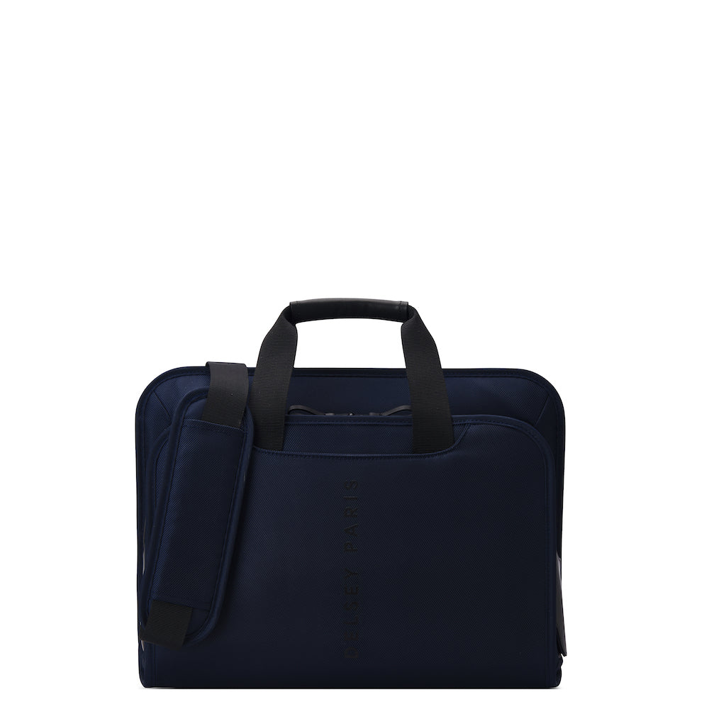 Maletín Portadocumentos 2 Compartimentos - Protección PC 14" - Arche - Azul