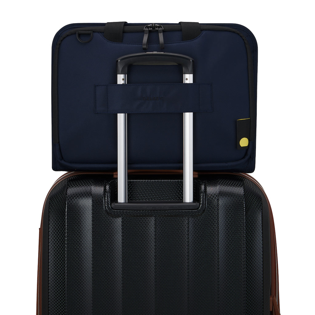 Maletín Portadocumentos 2 Compartimentos - Protección PC 14" - Arche - Azul