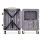 Valise Cabine - Bastille 2.0 - S (55Cm) - Jaune Pâle