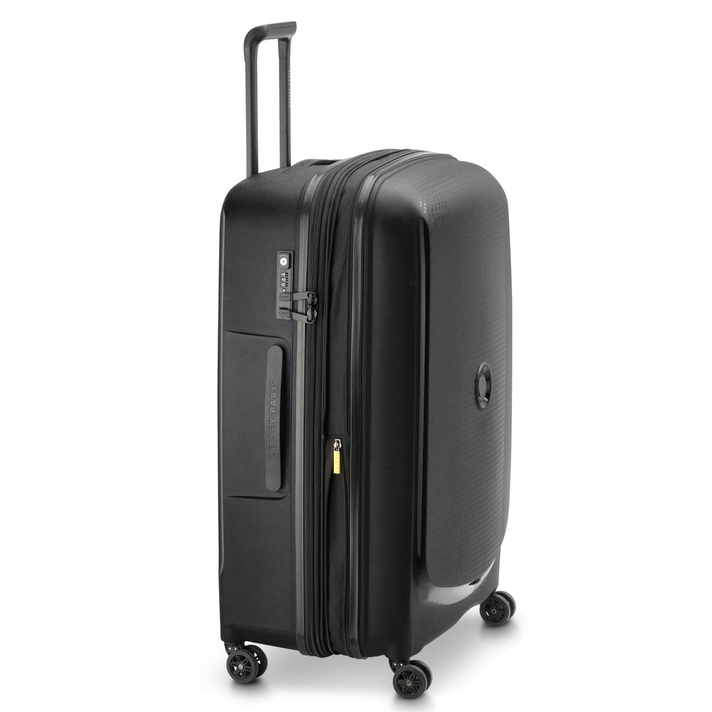 Maleta Grande Extensible - Belmont Plus - XL (76 cm) - Material Reciclado - Negro