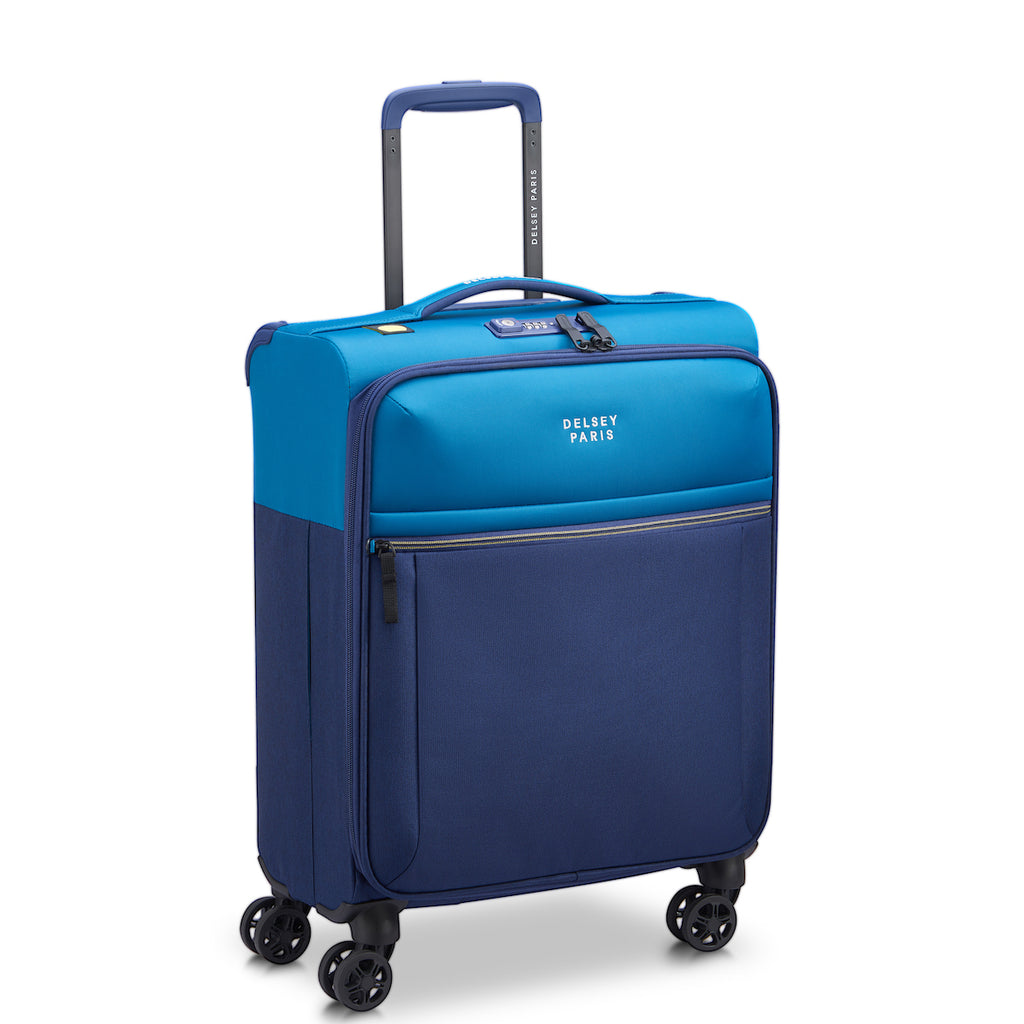 Valigia cabina slim (55 cm) - Brochant 3 - Blu