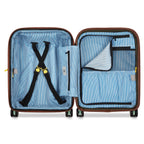 Valigia trolley slim estensibile 4 doppie ruote 55 cm - Verde