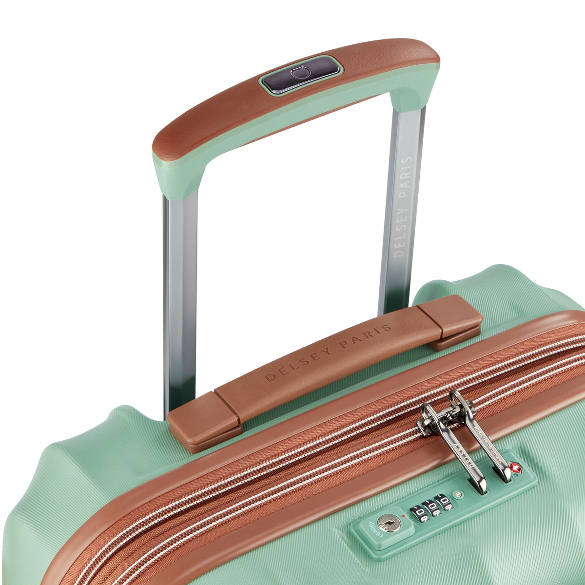 Valigia trolley slim estensibile 4 doppie ruote 55 cm - Verde