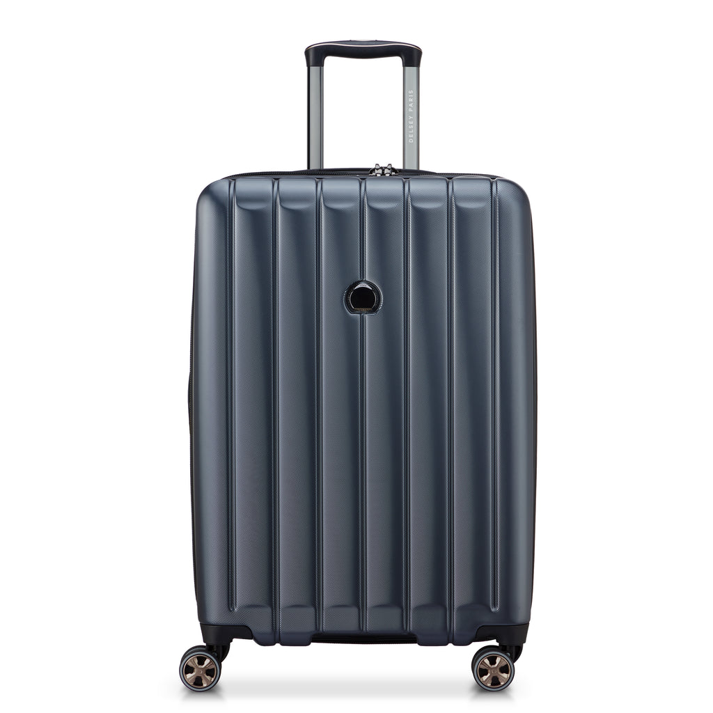 Valise Trolley Extensible 4 Doubles Roues 69 Cm - Anthracite