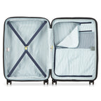 Valise Trolley Extensible 4 Doubles Roues 69 Cm - Anthracite