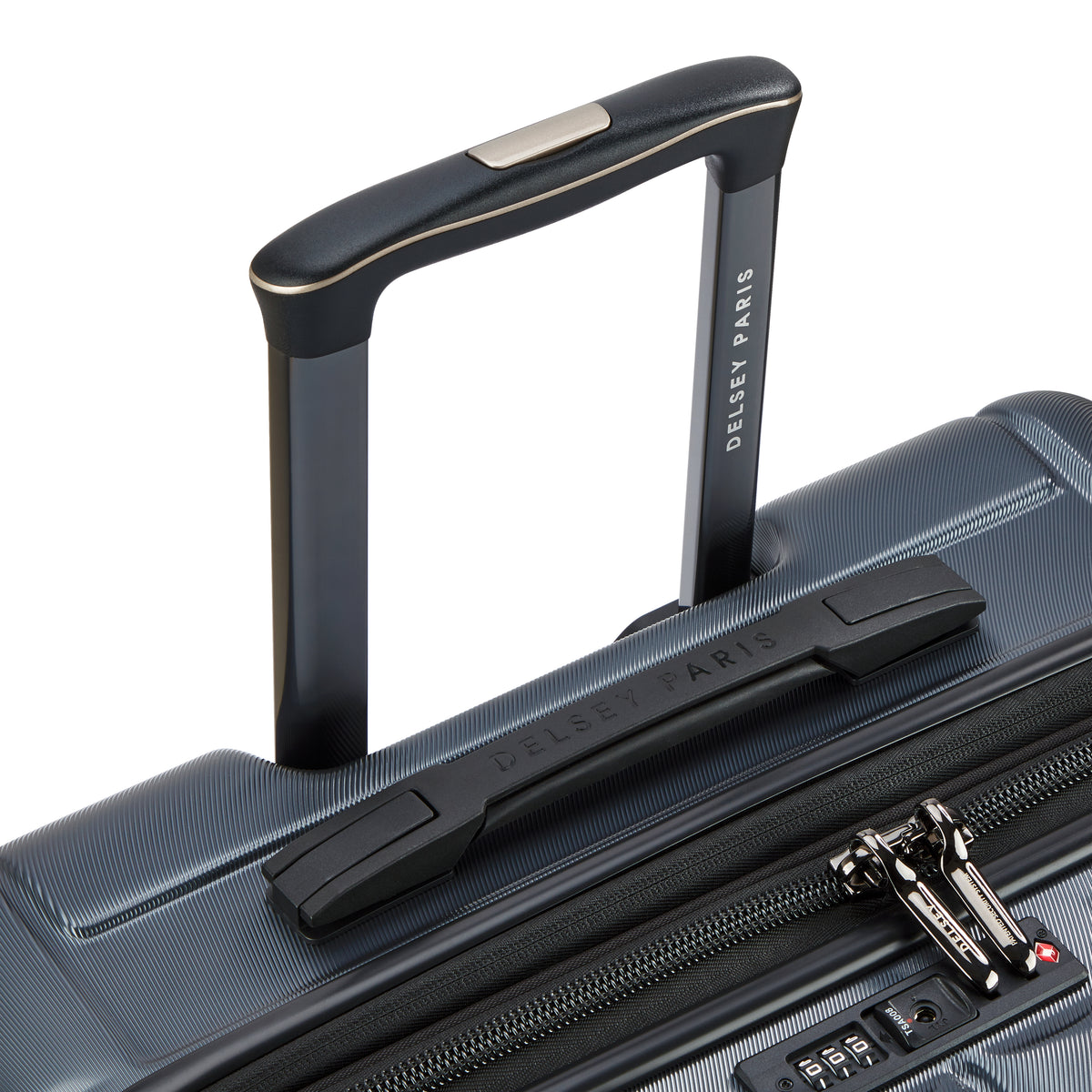 Valise Trolley Extensible 4 Doubles Roues 69 Cm - Anthracite