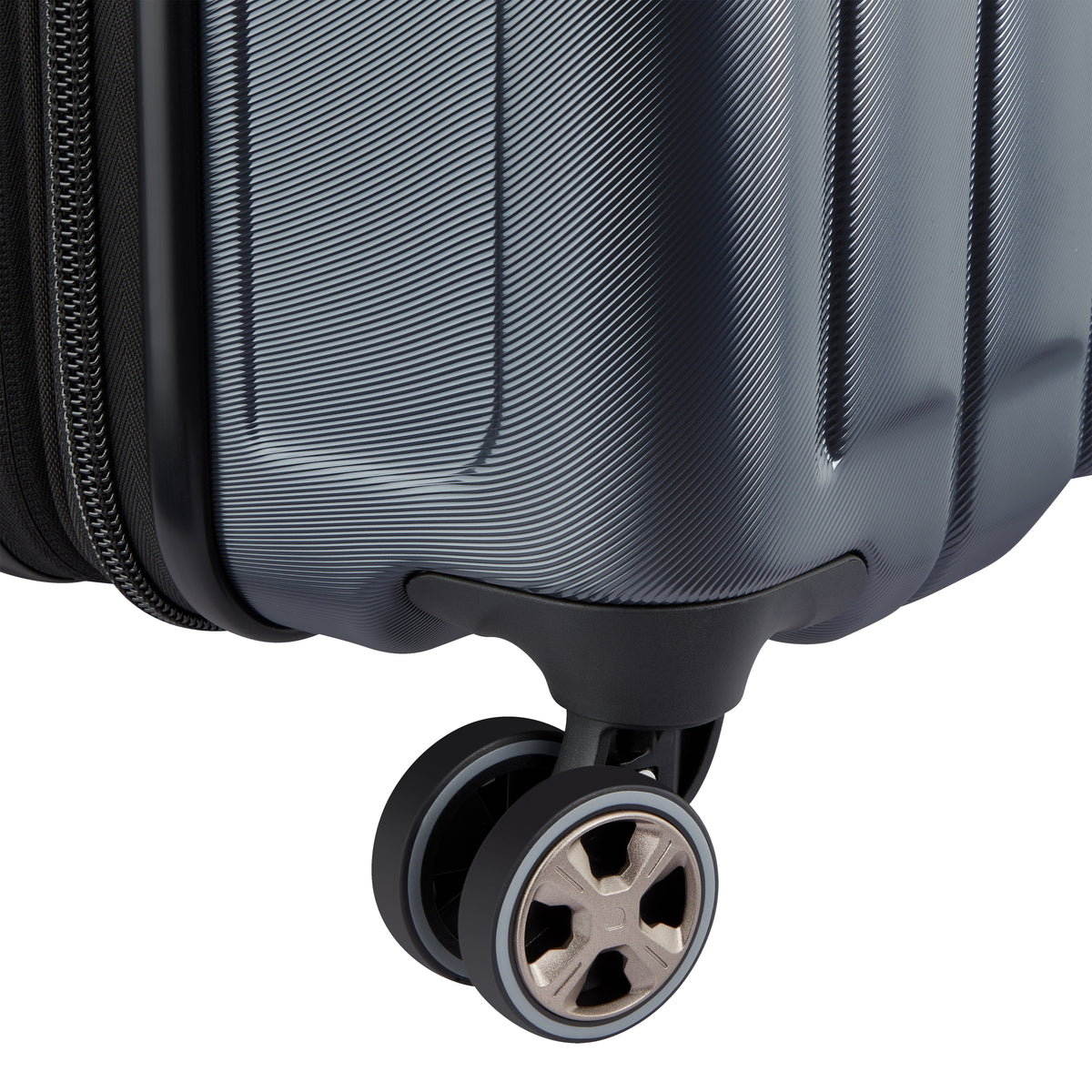 Valise Trolley Extensible 4 Doubles Roues 69 Cm - Anthracite