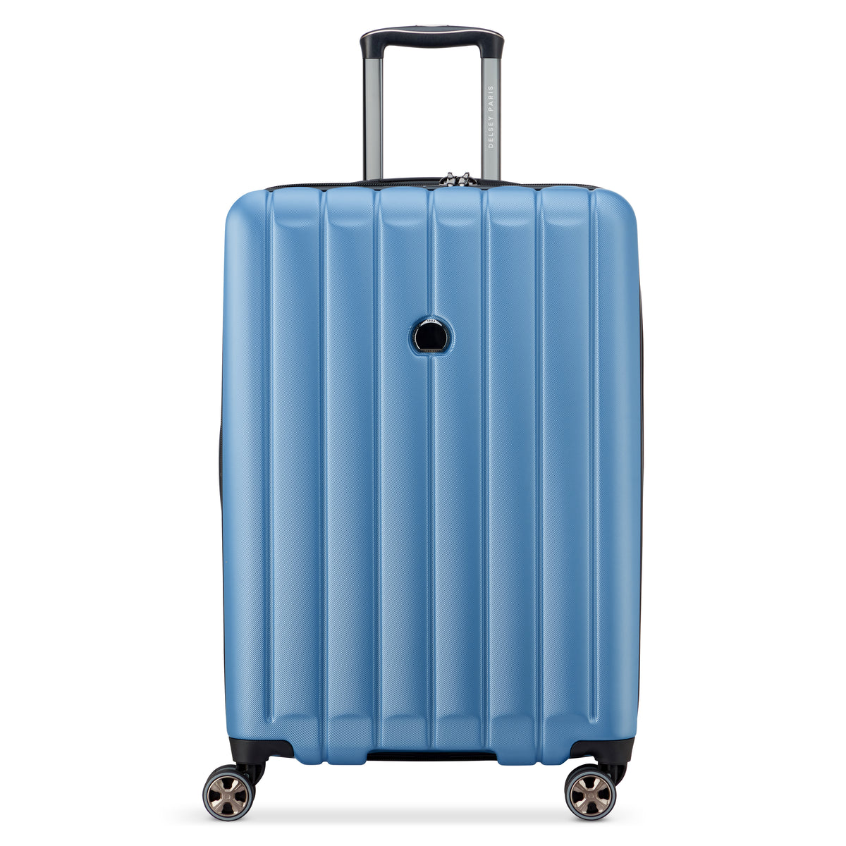 Valigia trolley estensibile 4 doppie ruote 69 cm - Blu
