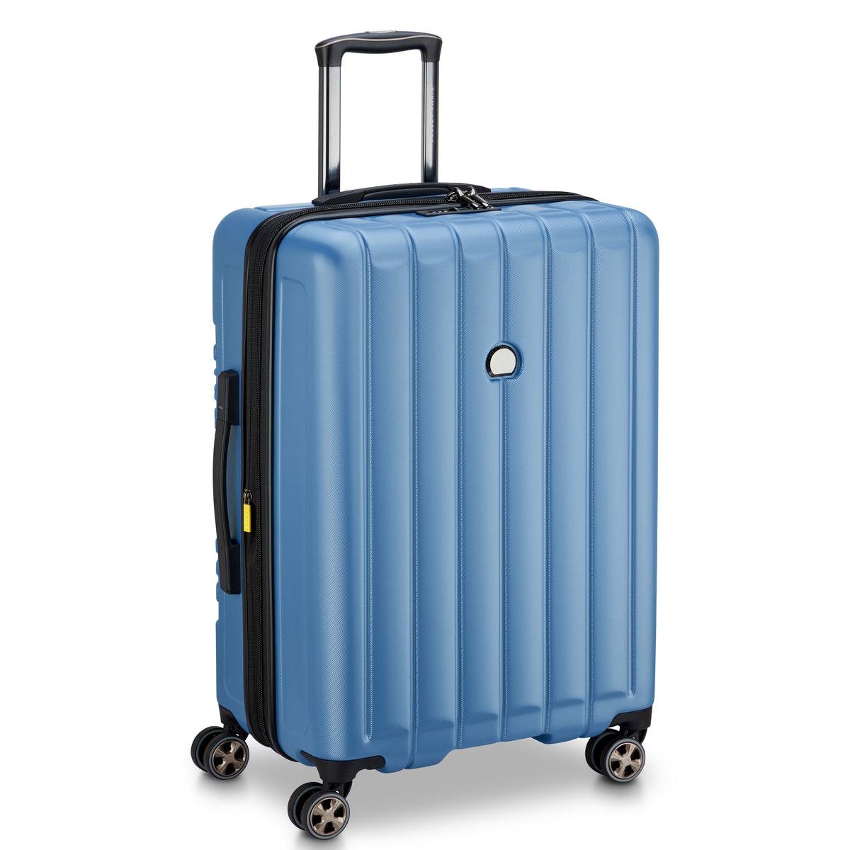 Valigia trolley estensibile 4 doppie ruote 69 cm - Blu