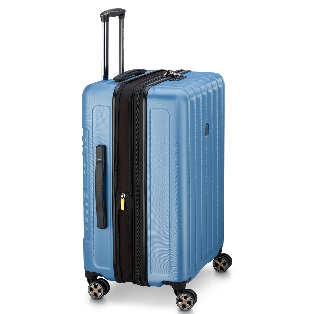 Valigia trolley estensibile 4 doppie ruote 69 cm - Blu