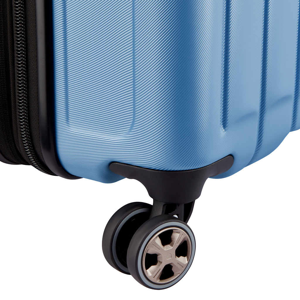 Valigia trolley estensibile 4 doppie ruote 69 cm - Blu