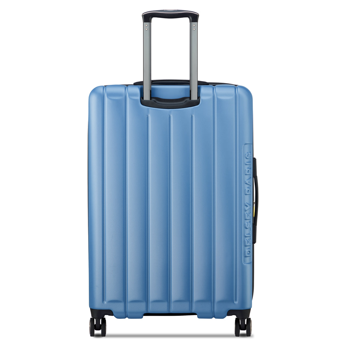 Valise Trolley Extensible 4 Doubles Roues (76 Cm - Bleu