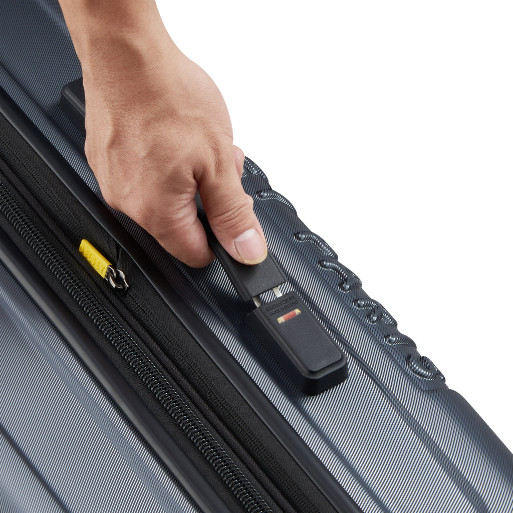 Expandable 4 Double Wheel Trolley Suitcase 81 Cm - Anthracite