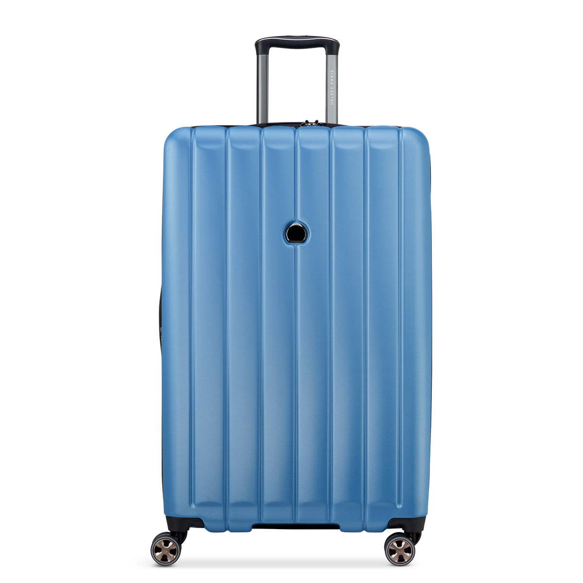 Valigia trolley estensibile 4 doppie ruote 81 cm - Blu