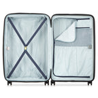 Valigia trolley estensibile 4 doppie ruote 81 cm - Blu