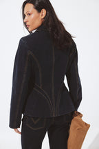 Blazer vaquero - Azul oscuro