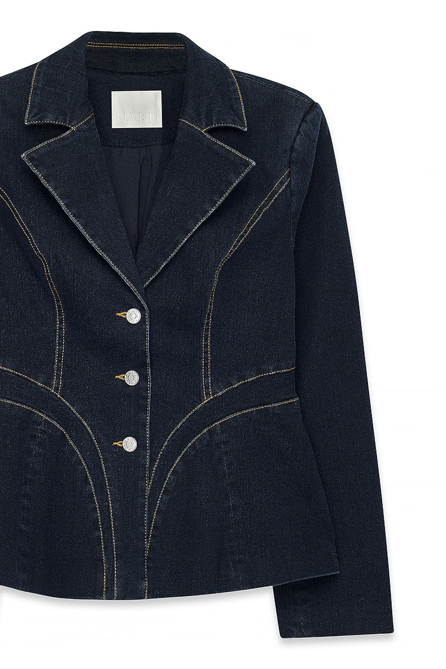 Blazer vaquero - Azul oscuro