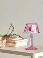 Cisco - Photophore - Rose Poudré - Verre