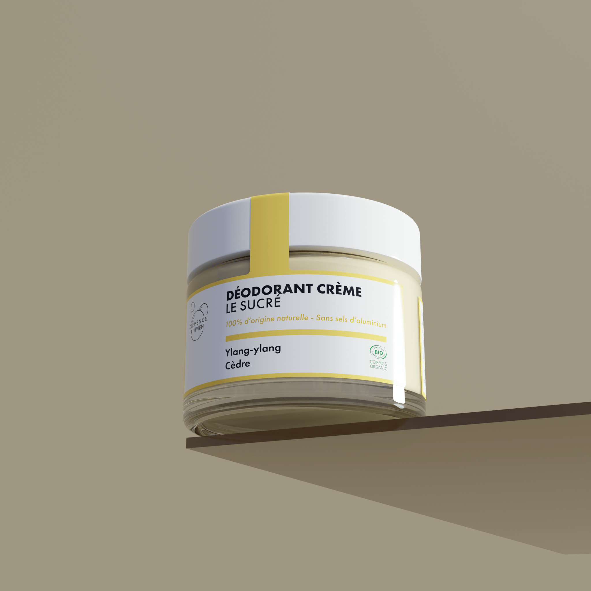 Déodorant naturel le sucré - Clémence & Vivien