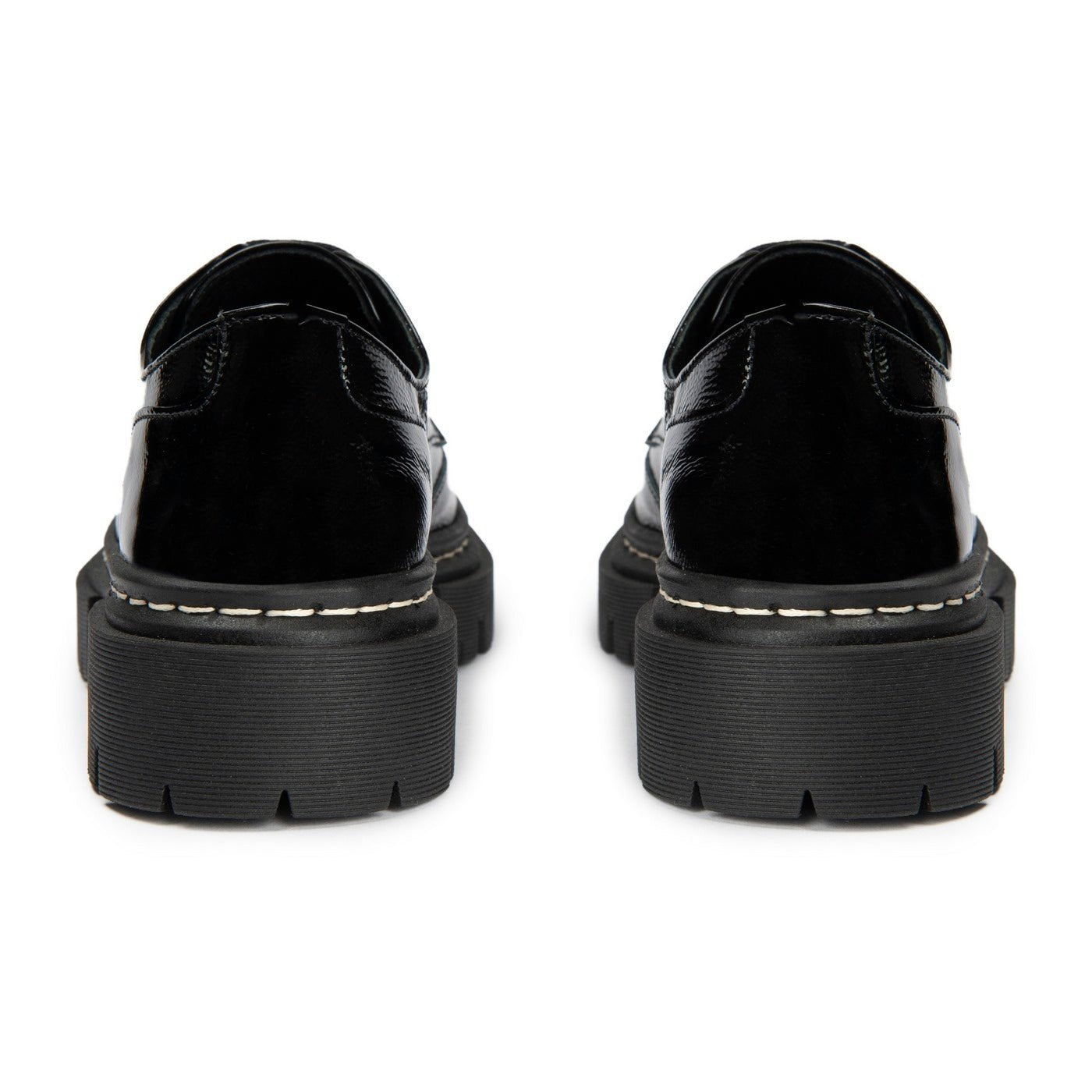 Anaki - Zapatos Derby Debby - Charol Arrugado Negro