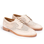Anaki - Margot Derbies - Ivory Patent