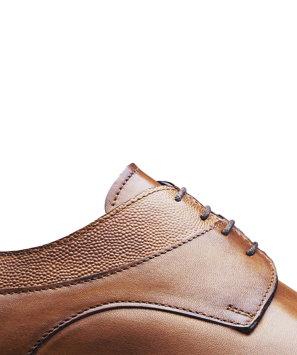 Derby Umberto - Marron Patiné